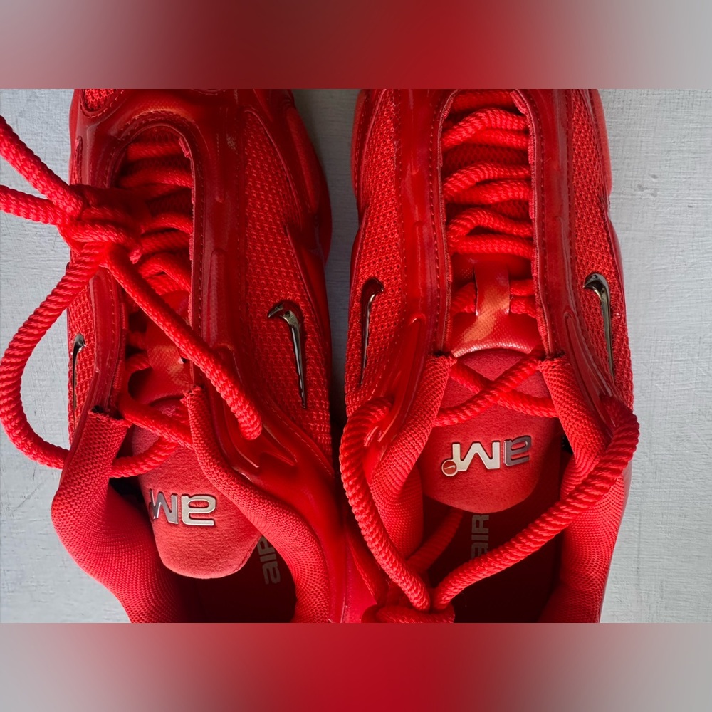 NWT NIKE Air Max Muse 'Habanero Red' - Picture 8 of 14